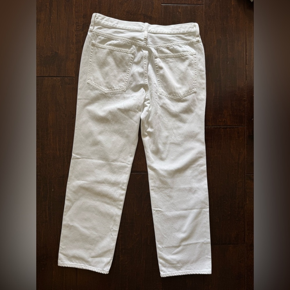 NWT J. Crew Women's ‘84 Slouchy Jean Size 30 White - Picture 3 of 5